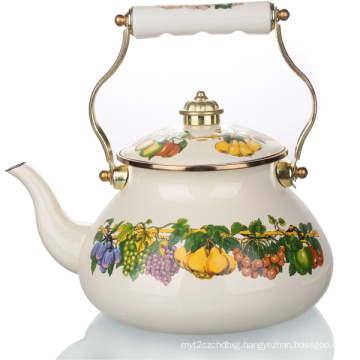 High Grade Fashion Russia Enamel Kettle